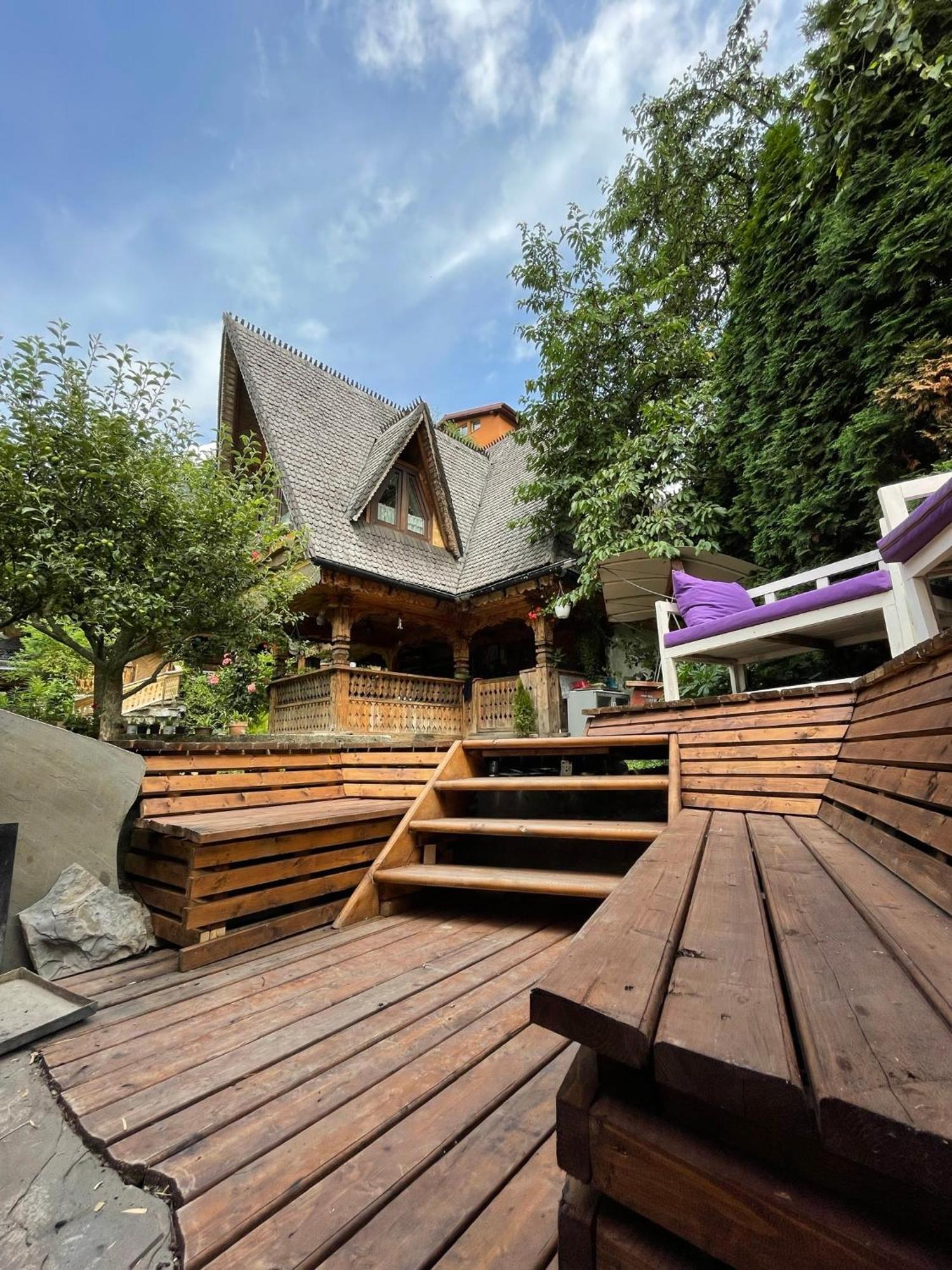 Casa Ieud - Catun Villa Sinaia Eksteriør bilde